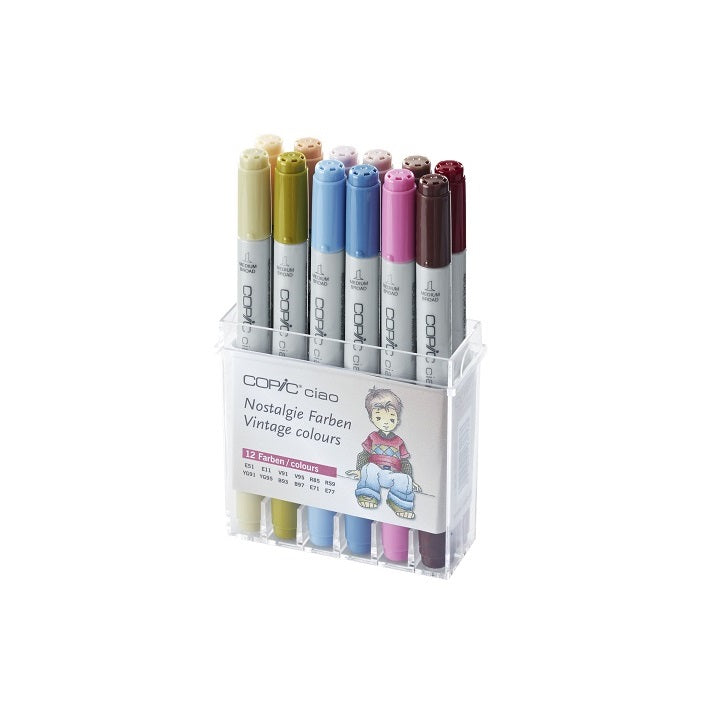 COPIC Ciao Vintage Farben Marker Set — Bild 2