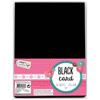 Craft Sensations Kreativkarton A4 Schwarz – 10 Blatt — Bild 2
