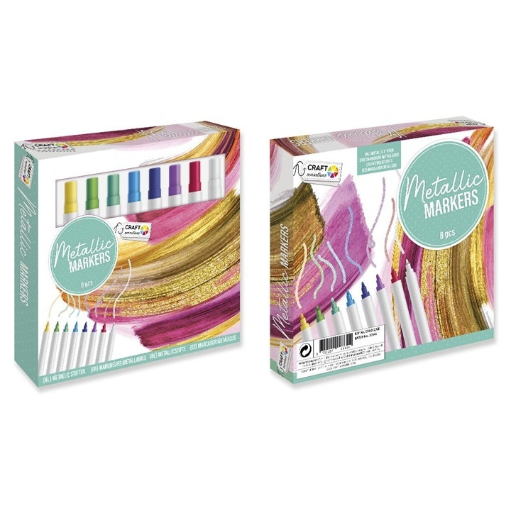 Craft Sensations Metallic-Marker – 8er Set — Bild 2