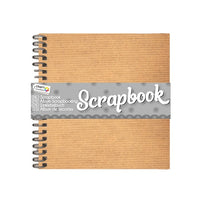 Craft Sensations Scrapbook-Album 15x15 cm – 40 Blatt – Braun
