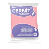 Cernit TRANSLUCENT Modelliermasse 56g – Pink Quartz
