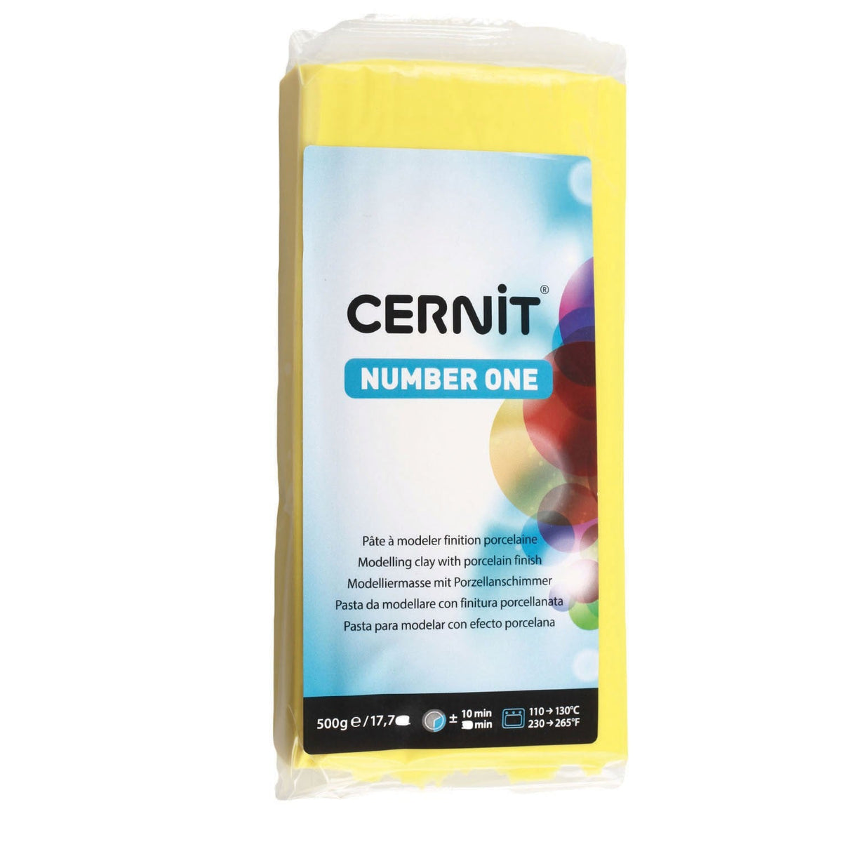 CERNIT Number One Polymerton 500 g – Primary Yellow