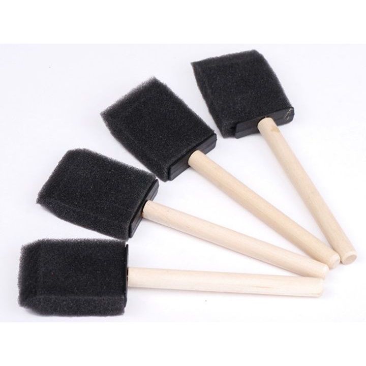 D.K. ART &amp; CRAFT Schaumstoff-Pinselset — Bild 1