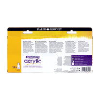 DALER ROWNEY Graduate Acrylfarben-Set 12 x 22 ml