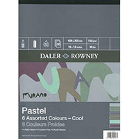 Pastellpapier DALER ROWNEY Murano Cool 40,6 x 30,5 cm, 160 g - 30 Blatt