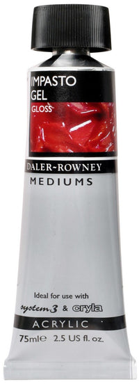 DALER ROWNEY D&R System3 Impasto Gel glänzend 75 ml