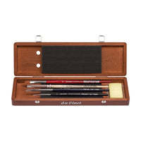 Da Vinci Aquarellpinsel-Set in Holzbox — Bild 2