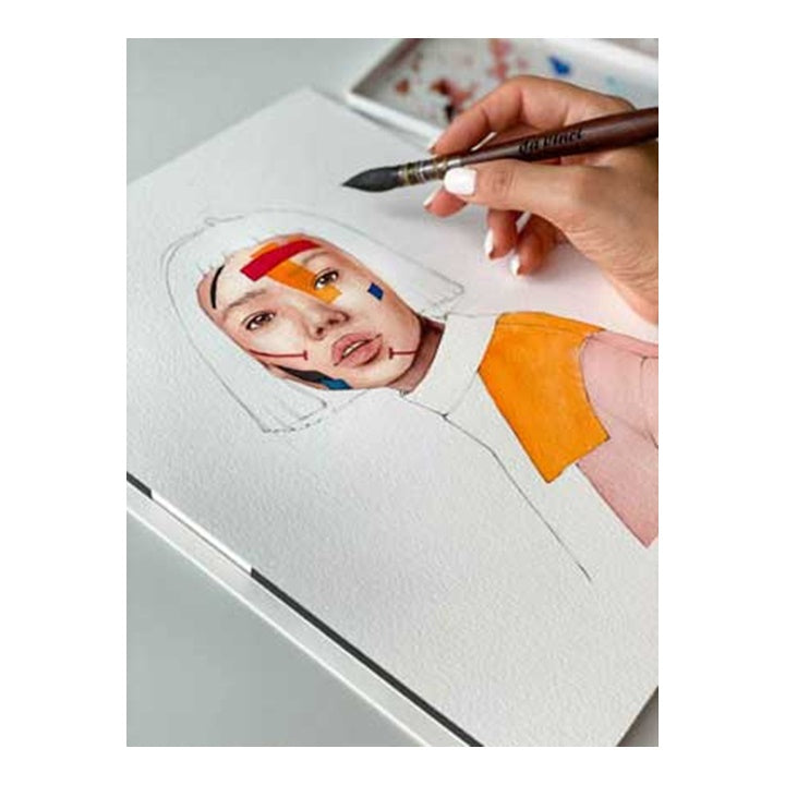 Da Vinci Natural Aquarellpinsel mit Metallspitze — Bild 14