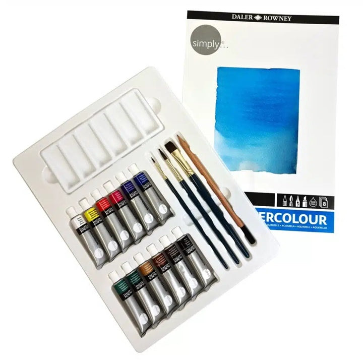 Daler Rowney Aquarellset mit Zubehör 25 Stück — Bild 6