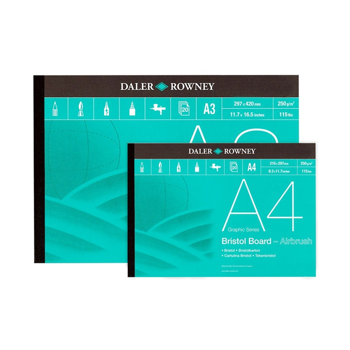 Daler-Rowney Bristol Airbrush Papierblock — Bild 1