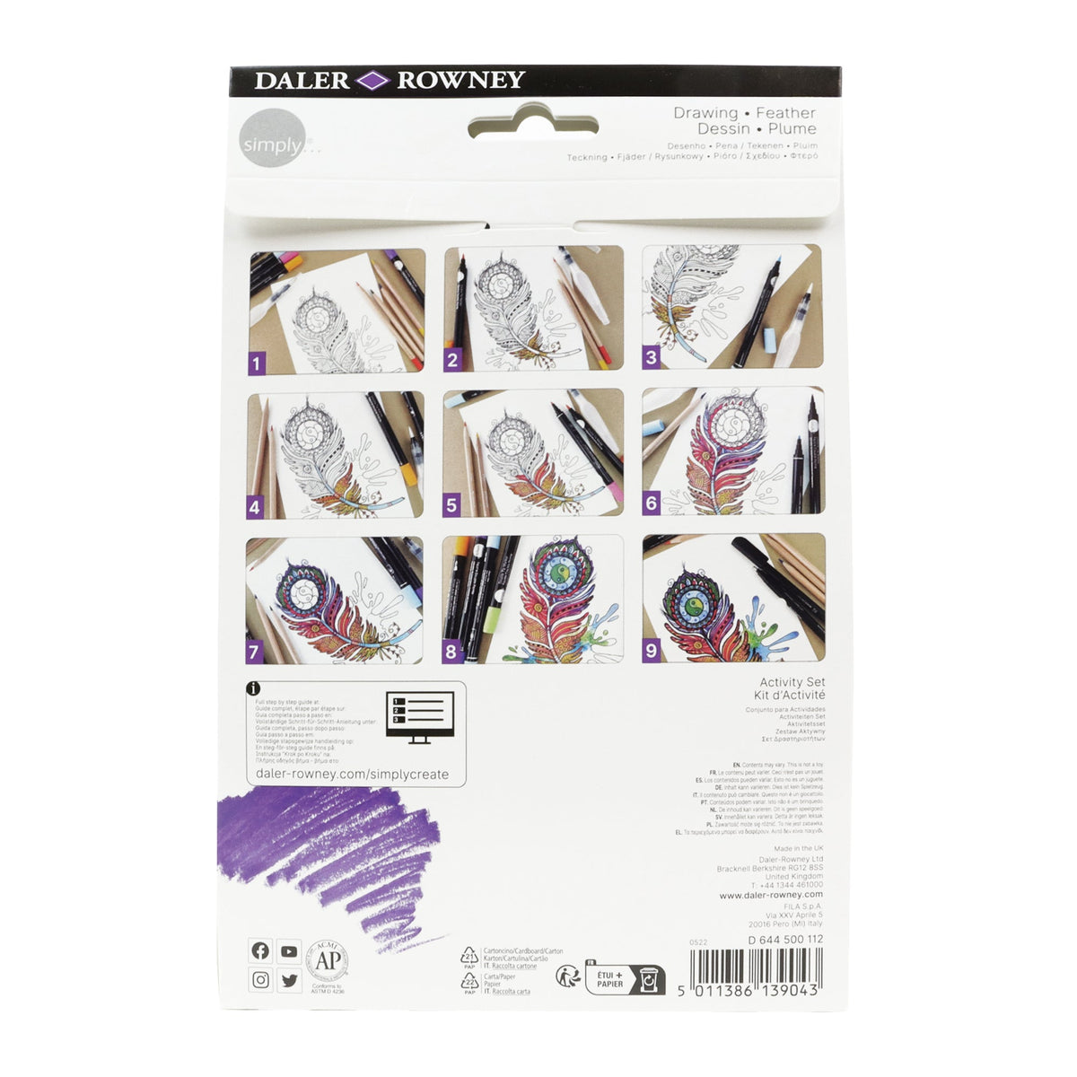 DALER ROWNEY D&R Simply Zeichen-Starterset