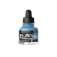 DALER ROWNEY FW Pearlescent Acryltinte 29,5 ml – Himmelblau