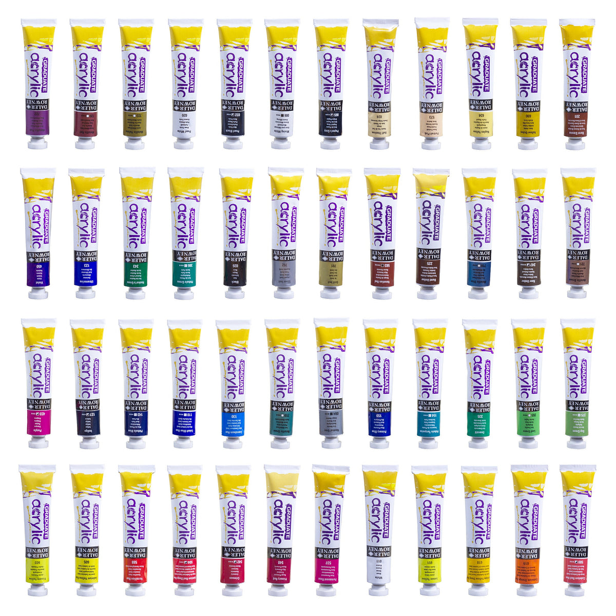 DALER ROWNEY Graduate Acrylfarben-Set 48 x 22 ml