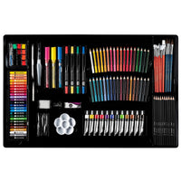 Daler-Rowney 215-teiliges Kunstset für Anfänger und fortgeschrittene Künstler, gut für unterwegs.