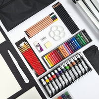 Daler-Rowney Umfassendes Kunstset mit Staffelei - 115 Teile — Bild 1