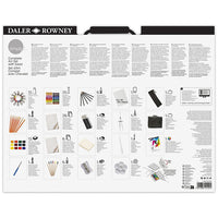 Daler-Rowney Umfassendes Kunstset mit Staffelei - 115 Teile — Bild 8