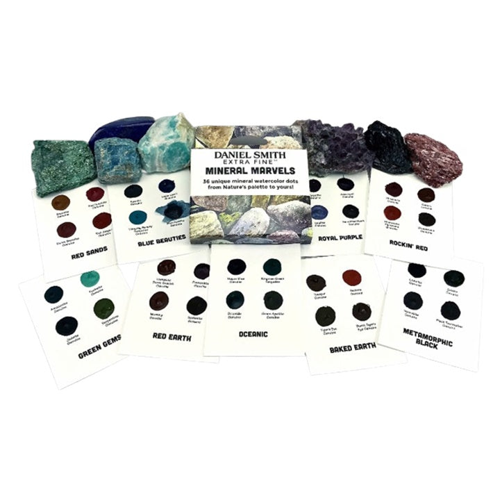 DANIEL SMITH Aquarellkarten mit Punkten MINERAL MARVELS — Bild 6