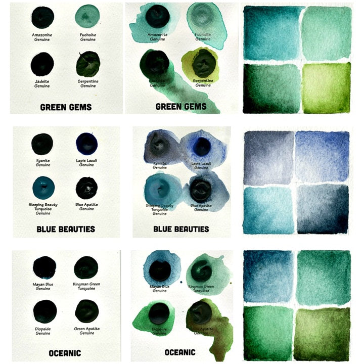 DANIEL SMITH Aquarellkarten mit Punkten MINERAL MARVELS — Bild 7