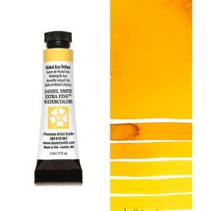 Daniel Smith Extra Fine Aquarellfarben – 061 Nickel Azo Gelb