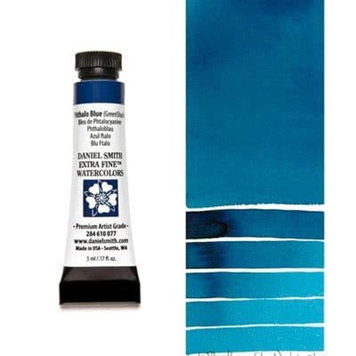 Daniel Smith Extra Fine Aquarellfarben – 077 Phthalo Blau [Grün Shade]