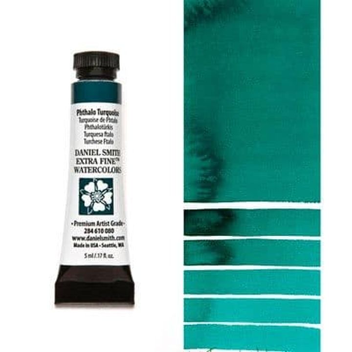 Daniel Smith Extra Fine Aquarellfarben – 080 Phthalo Türkis