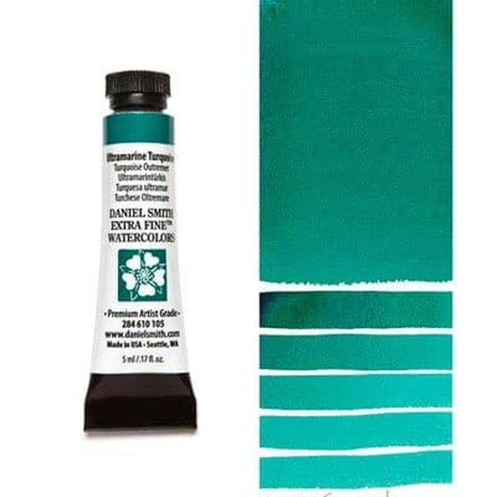 Daniel Smith Extra Fine Aquarellfarben – 105 Ultramarine Türkis