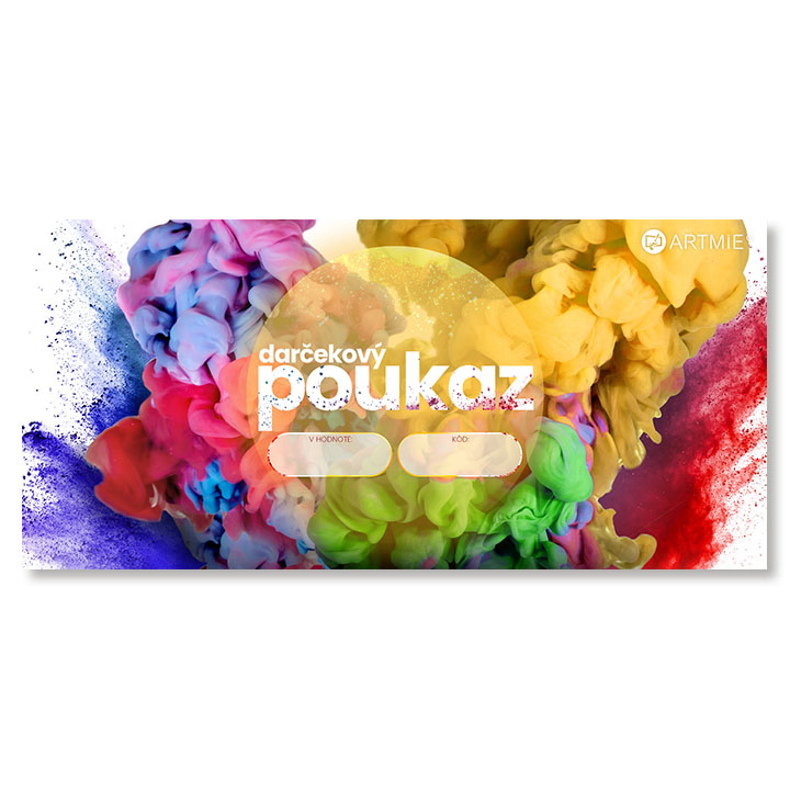 Geschenkgutschein für Künstlerbedarf | 60 EUR