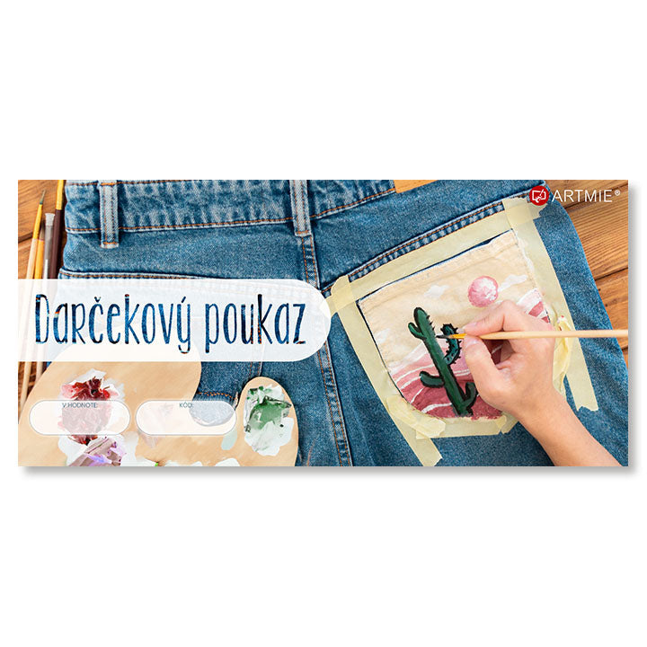 Geschenkgutschein für Textil- und Ledermalerei | 30 EUR