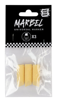 DARWI Marbel Ersatzspitzen 12 mm – 3 Stk.