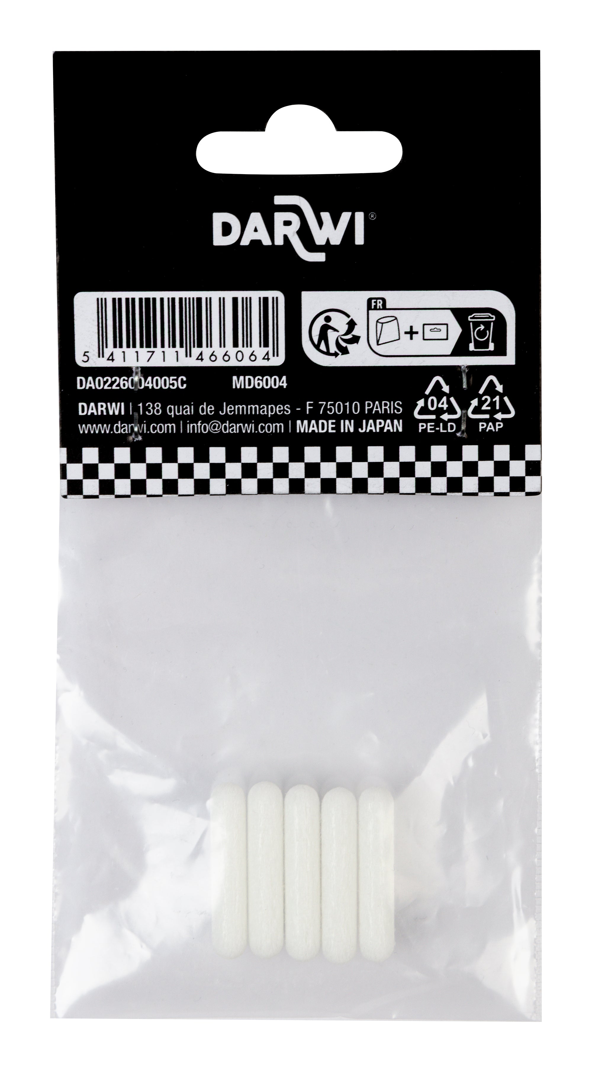 DARWI Marbel Ersatzspitzen 4 mm – 5 Stk.