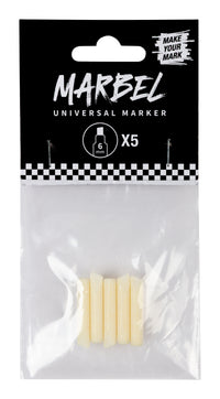 Ersatzspitzen für Marker DARWI Marbel 6 mm – 5 Stk.