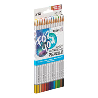 Aquarellstifte-Set DARWI - 12 Stk.