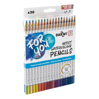 DARWI Aquarellbuntstifte-Set – 36 Stk.