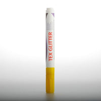 DARWI TEX Textilmarker mit Glitzereffekt 6 ml – Gelb