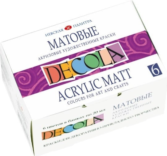 DECOLA Matte Acrylfarben | verschiedene Sets — Bild 2