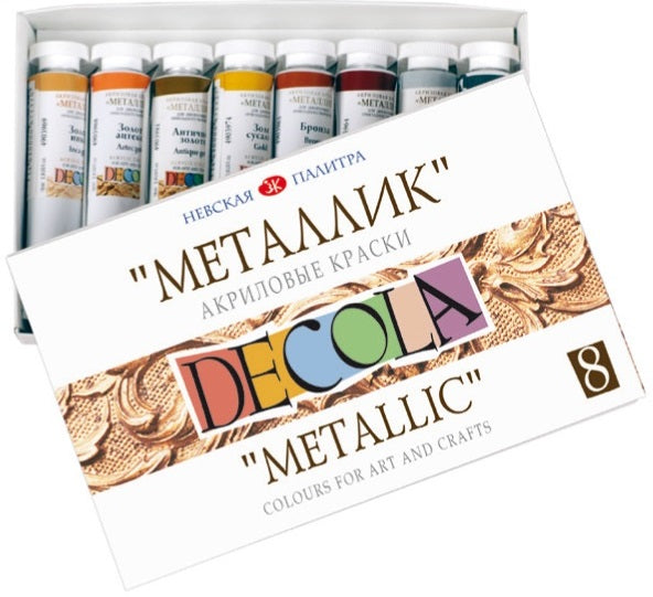 DECOLA Metallic-Acryl-Farben — Bild 2