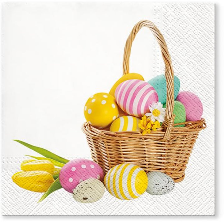 Decoupage-Serviette Basket of Joy – 1 Stk. — Bild 2