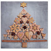 Decoupage-Serviette Lebkuchen-Tannenbaum - 1 Stk. — Bild 2
