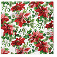 Decoupage-Serviette „Weihnachtsstern“ – 1 Stk. — Bild 2