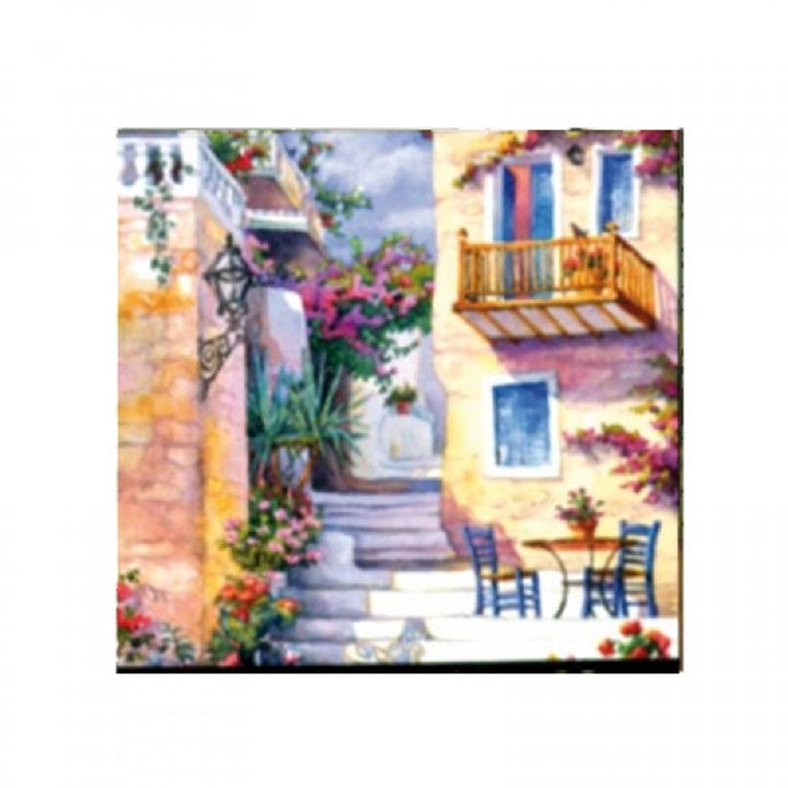 Decoupage Servietten Basking in Summer mit Sonne - 1 Stück — Bild 1