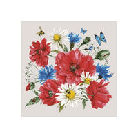 Decoupage-Servietten - Mix of Wild Flowers  - 1Stück — Bild 1