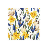 Decoupage-Servietten - Muscari with Daffodils  - 1Stück — Bild 1