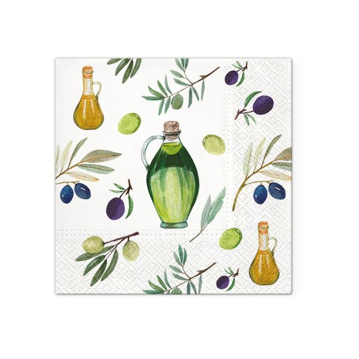 Decoupage-Servietten - Olives Time  - 1Stück — Bild 2