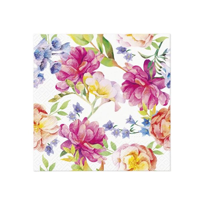 Decoupage-Servietten - Orchid with Peony  - 1Stück — Bild 2