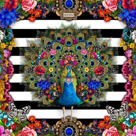 Decoupage Servietten - Pfau - 1 Stück — Bild 1