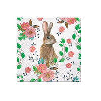 Decoupage-Servietten - Rabbit Berries  - 1Stück — Bild 2