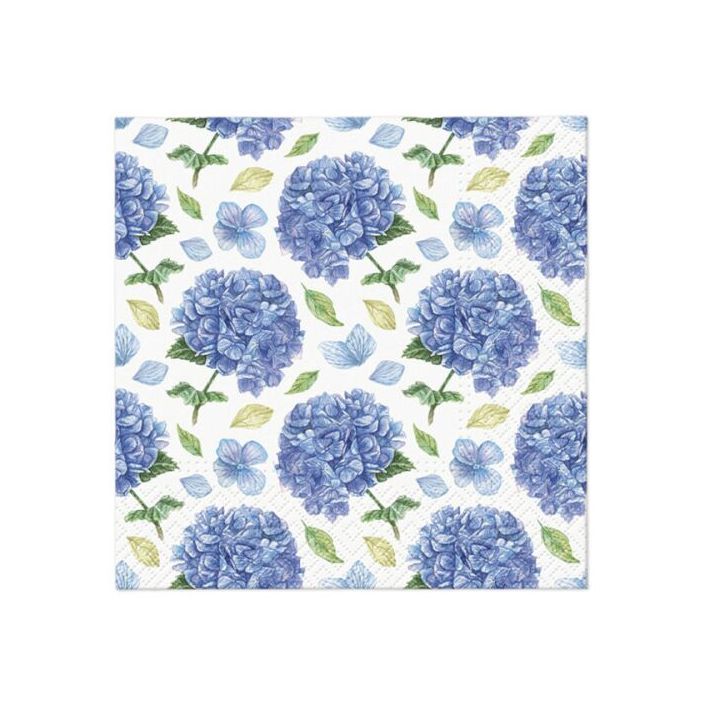 Decoupage-Servietten - Rhytmic Hydrangea  - 1Stück — Bild 2