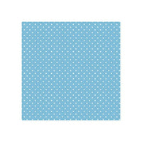 Decoupage-Servietten - White Dots on Blue  - 1Stück — Bild 1