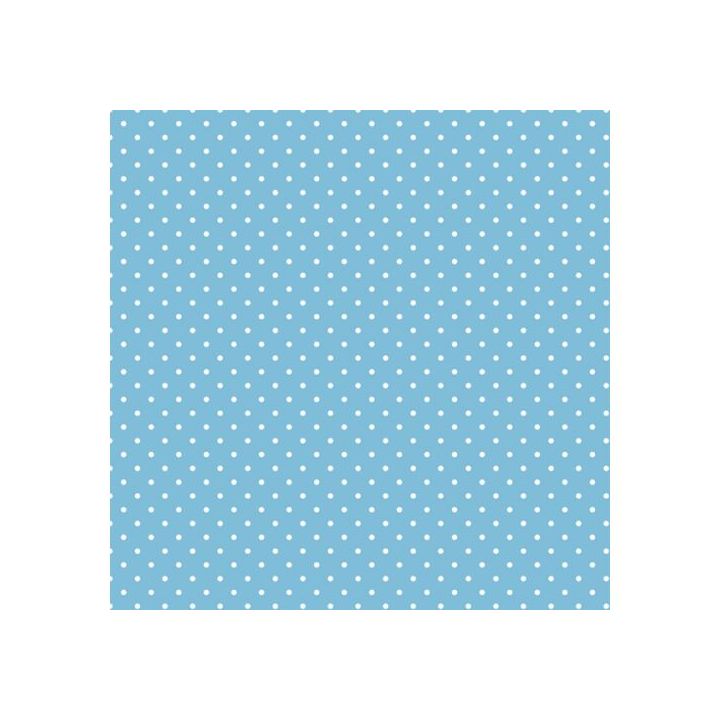 Decoupage-Servietten - White Dots on Blue  - 1Stück — Bild 1