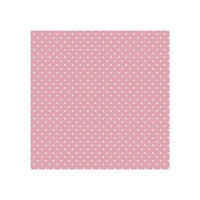 Decoupage-Servietten - White Dots on Pink  - 1Stück — Bild 2